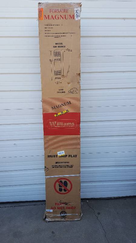 lot 1 image: Williams Forsaire Top-Vent Counterflow Furnace  Natural Gas 60000 BTU