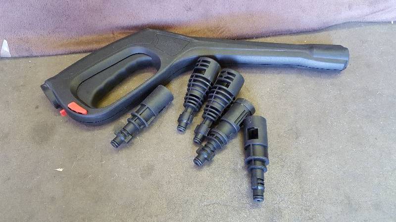 lot 59 image: Powercare Electric Preassure Washer Gune and Hose Replacement