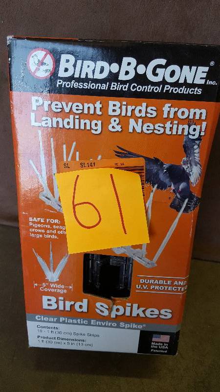 lot 61 image: Bird B Gone New