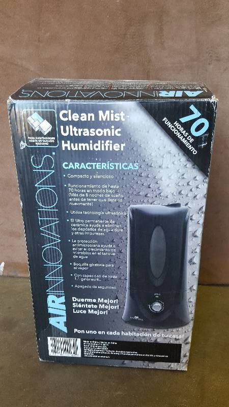 lot 62 image: Air Innovations Clean Ultrasonic Humidifier