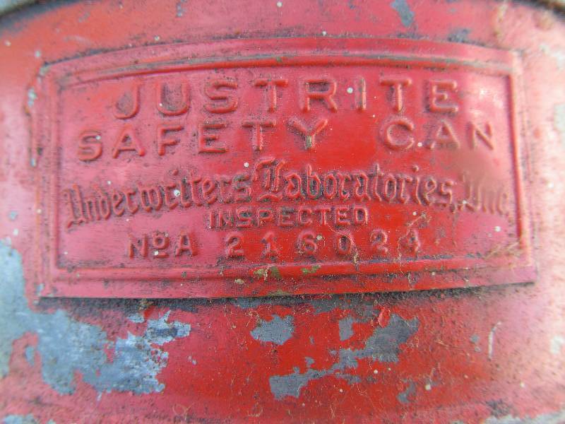 Justrite Safety can