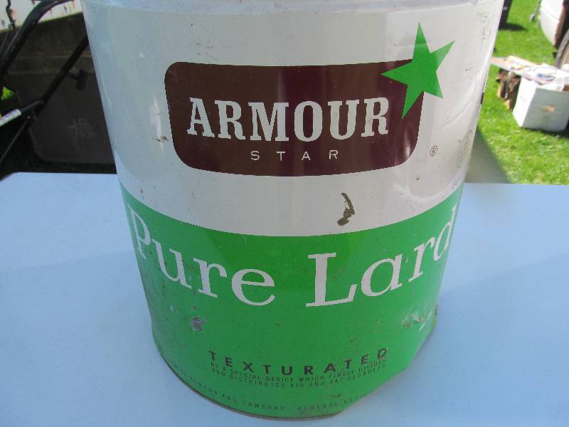 Armour Lard Tin