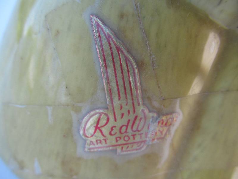 Red Wing Vase,Quite Unique & Rare