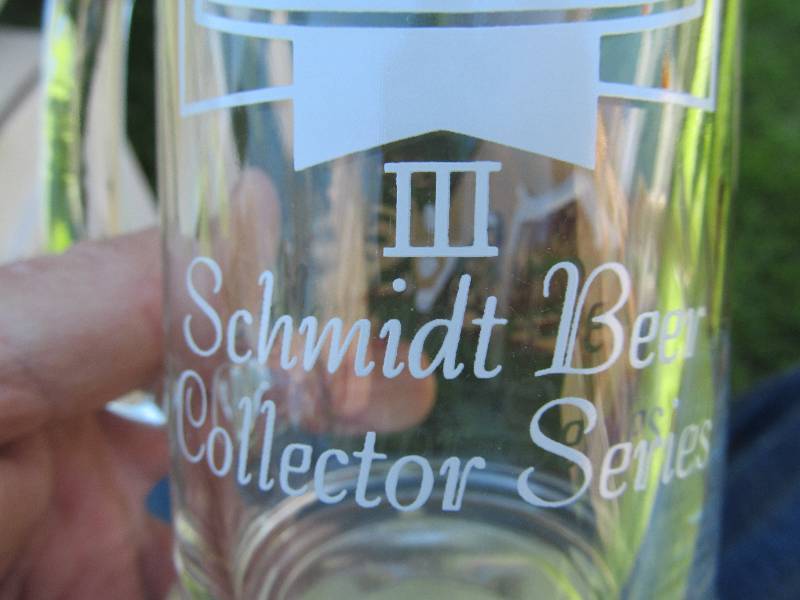 Schmidt Collector Series Beer Glass