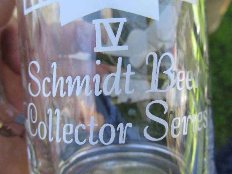Schmidt Collector Series Beer Glass