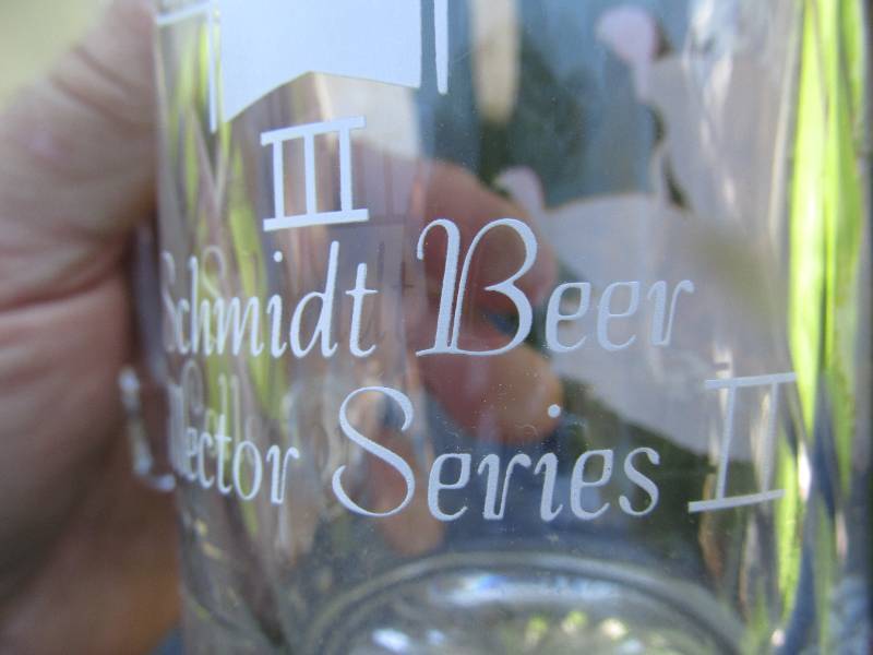 Schmidt Collector Series Beer Glass
