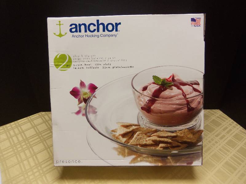 Anchor Hocking - Chip & Dip Set