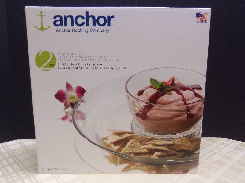 Anchor Hocking - Chip & Dip Set
