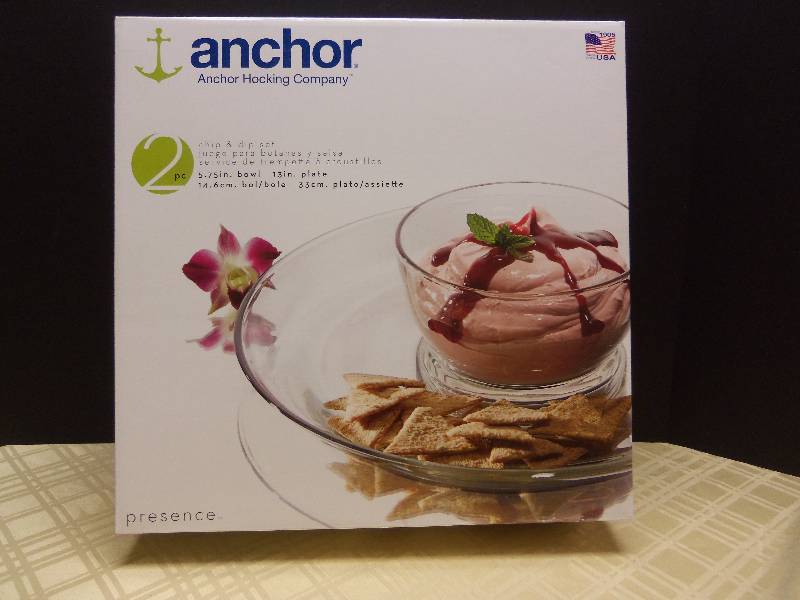 Anchor Hocking - Chip & Dip Set