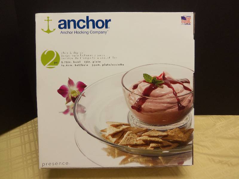 Anchor Hocking - Chip & Dip Set