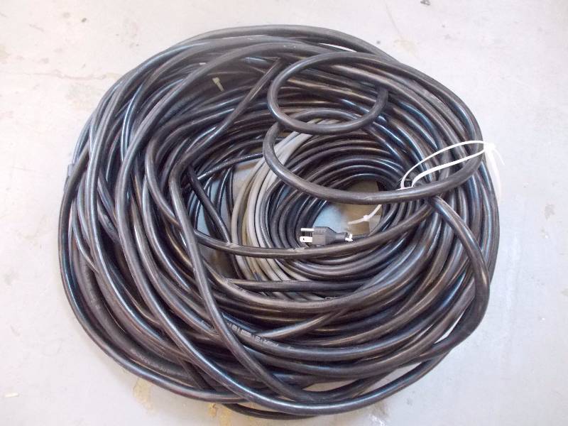 Black Electrical Cords
