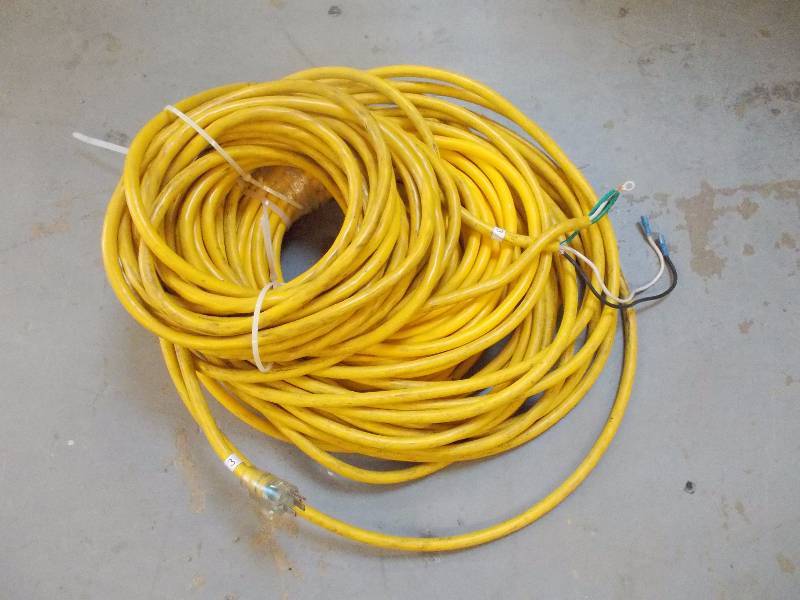 Assorted Yellow Electrical Cords