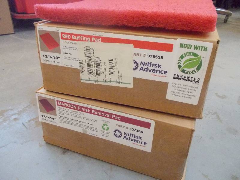 Scrubber and Buffing Pads