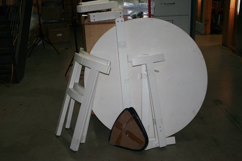 4 Chairs and Bistro table