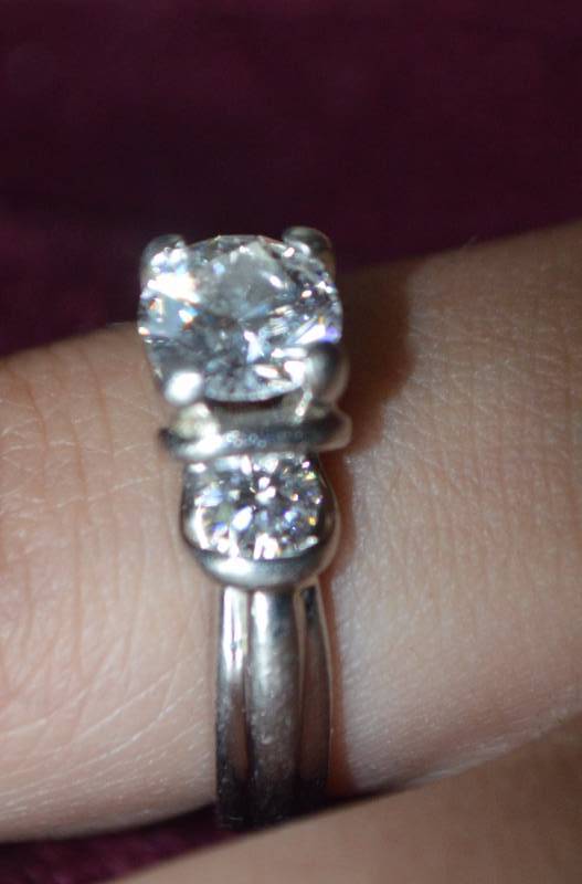Verragio 3 Stone Diamond Engagement Ring