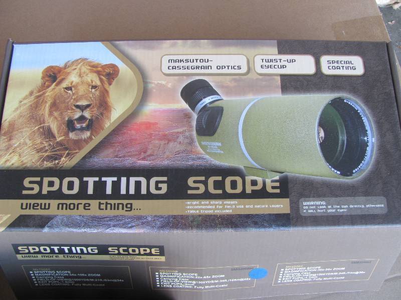 lot 28 image: Spotting Scopes