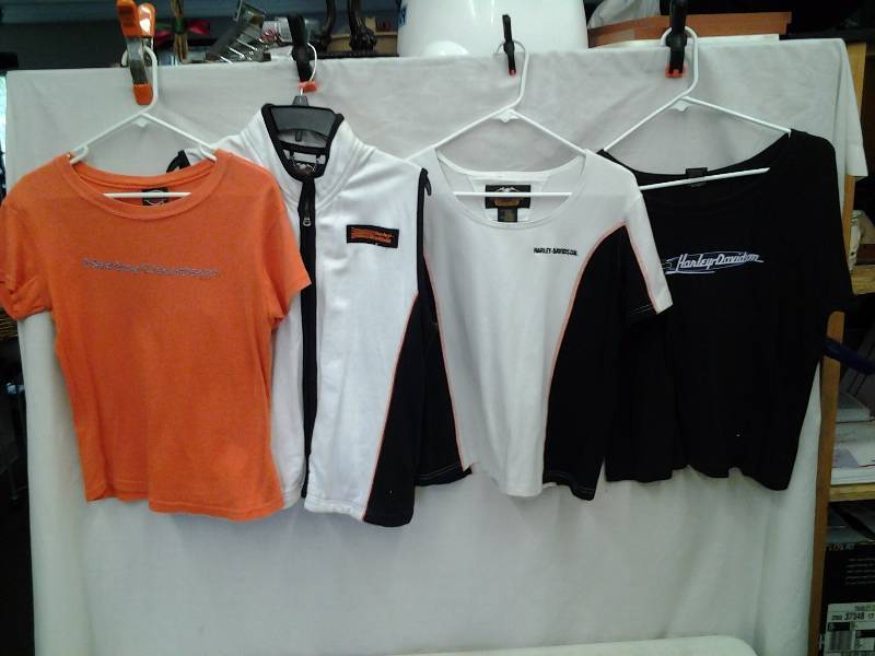 4-Ladies Harley Tops Size Large