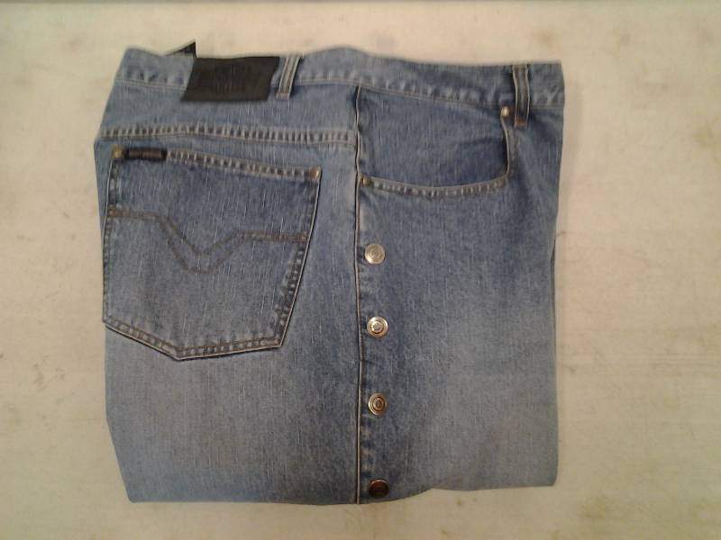Ladies Harley Jeans With Side Studs Size 18