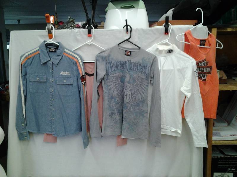 5-Ladies Harley Tops Size Medium