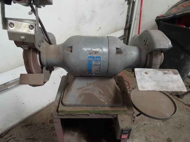 Baldor grinder.