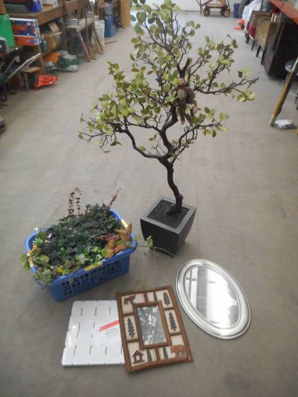 lot 28 image: Lot Of Assorted Artificial Plants, ...