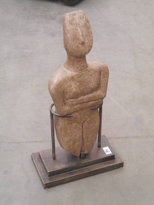 lot 84 image: Unique Modern Art Dcor With Steel...