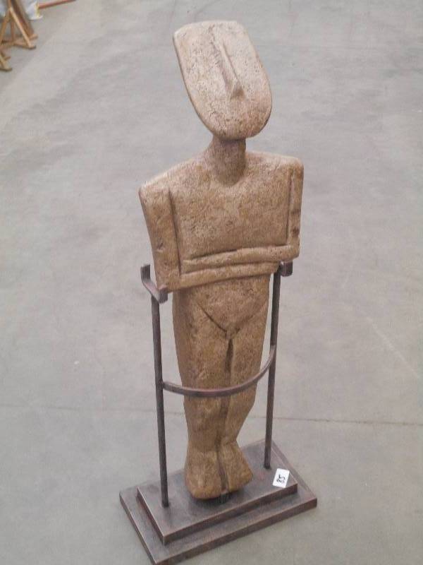 lot 85 image: Unique Modern Art Dcor With Steel...