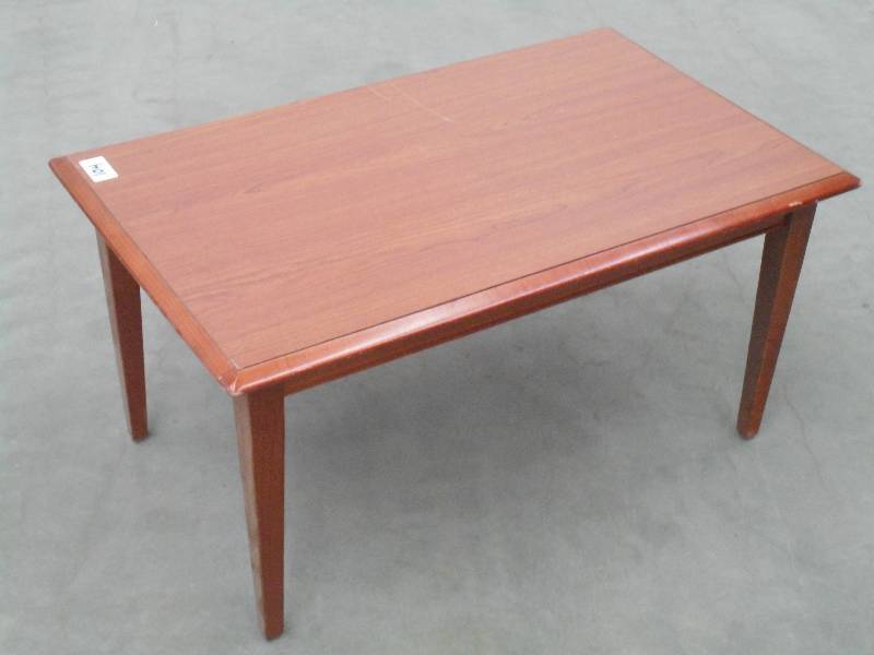 lot 104 image: (1) 36 Wood Coffee Table, Used ...