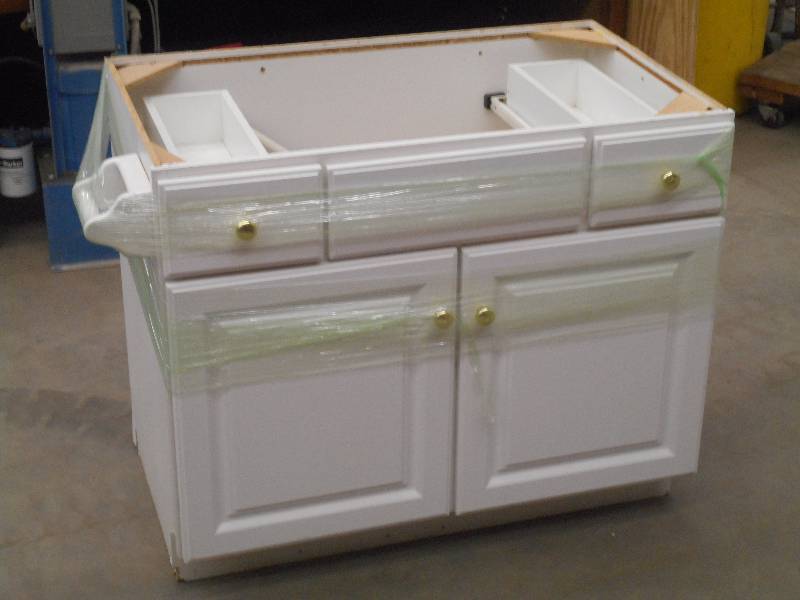 lot 110 image: 2-Drawer Bathroom Vanity Cabinet, W...