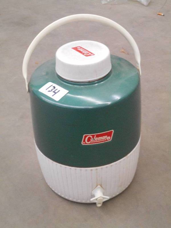 lot 134 image: Coleman 2-Gallon Drink CoolerDispe...