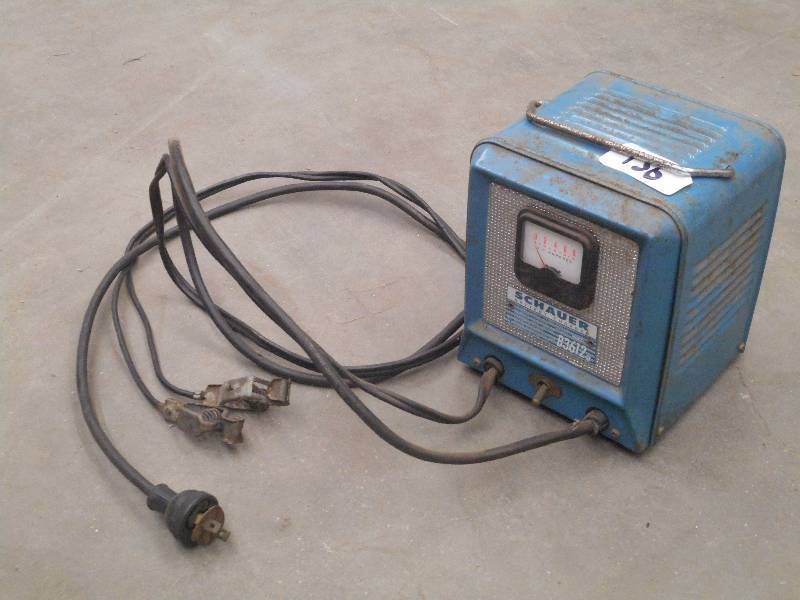 lot 136 image: Schauer 12Volt Battery Charger ...