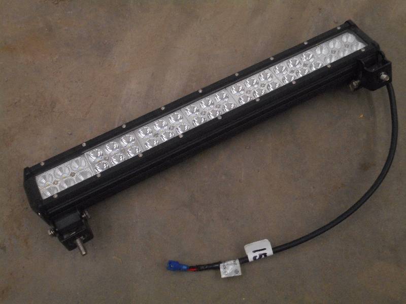 lot 157 image: Like New 18 2-Row 12Volt LED Light...