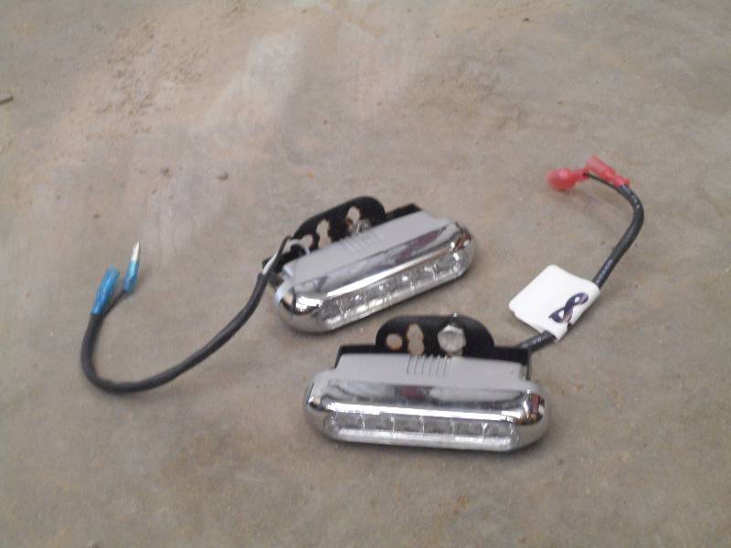 lot 158 image: Pair Of 12Volt LED Lights ...
