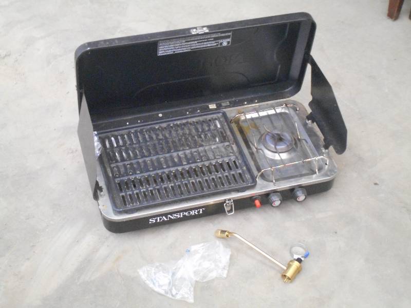 lot 170 image: Stansport Portable LP Camp Grill ...