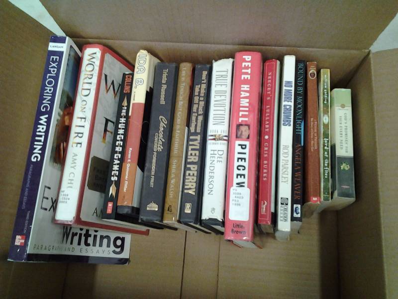lot 17 image: Box Lot Of Assorted Books