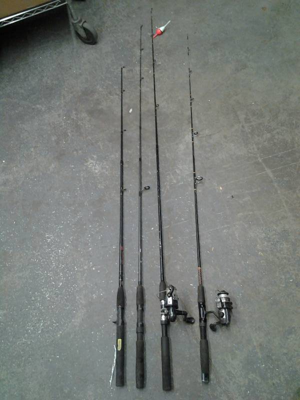 lot 22 image: 4-Rods, 2-Reels As Is