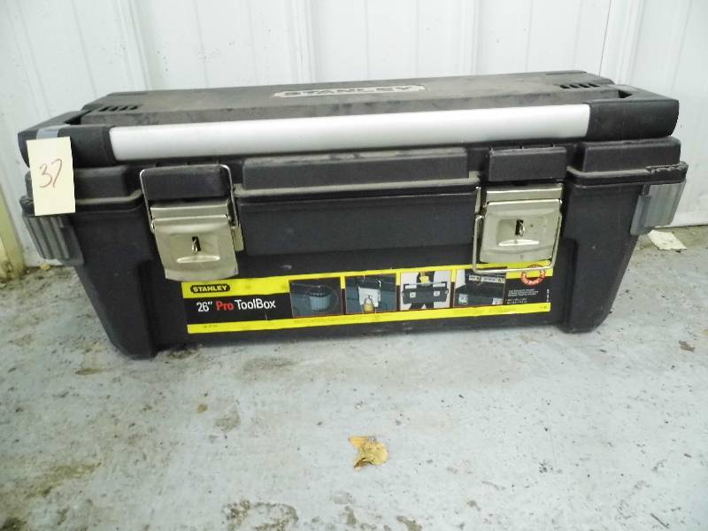 lot 37 image: Stanley Tool Box
