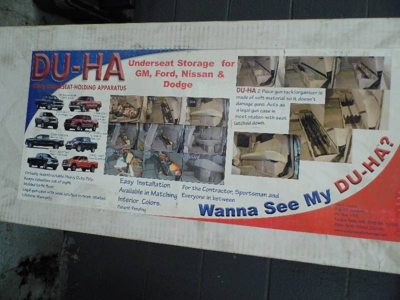 lot 38 image: NAPA Underseat Storage