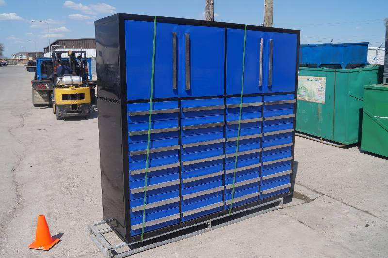 Blue Steel ToolStorage Cabinet