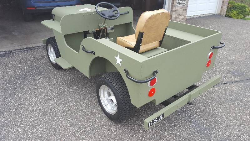 Custom Built Willys Style WWII Jeep - Golf Cart / Utility Vehicle ...