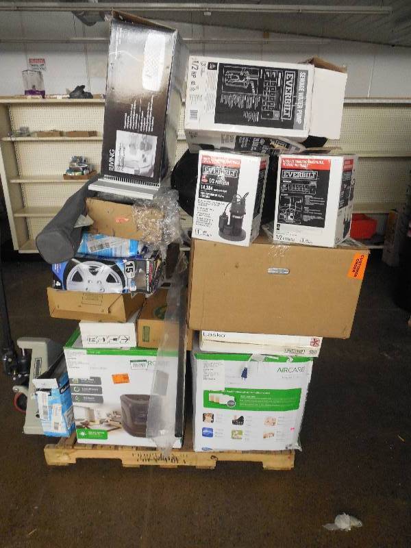 PALLET LOT OF GENERAL MERCHANDISE