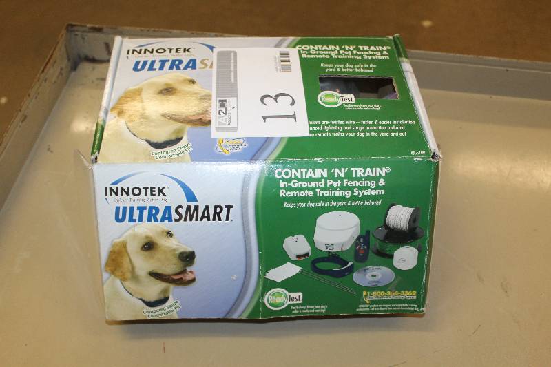 lot 13 image: Innotek Ultrasmart In-Ground Pet Fencing & Remote Training System