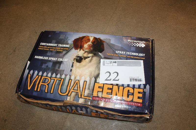 lot 22 image: Spraylogik Virtual Dog Fence Containment Training System