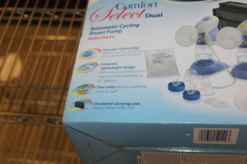 Evenflo Comfort Select Breast Milk Pump Kit Maple Plain Clothing