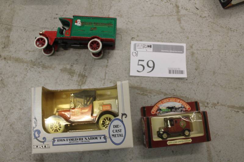 lot 59 image: Lot of (3) Die-cast Toy Trucks
