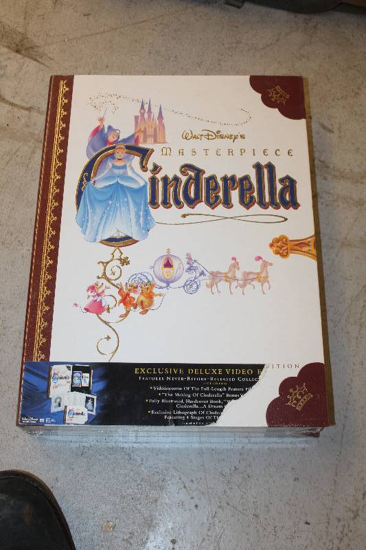 lot 69 image: Masterpiece Cinderella Video Collection - Sealed.