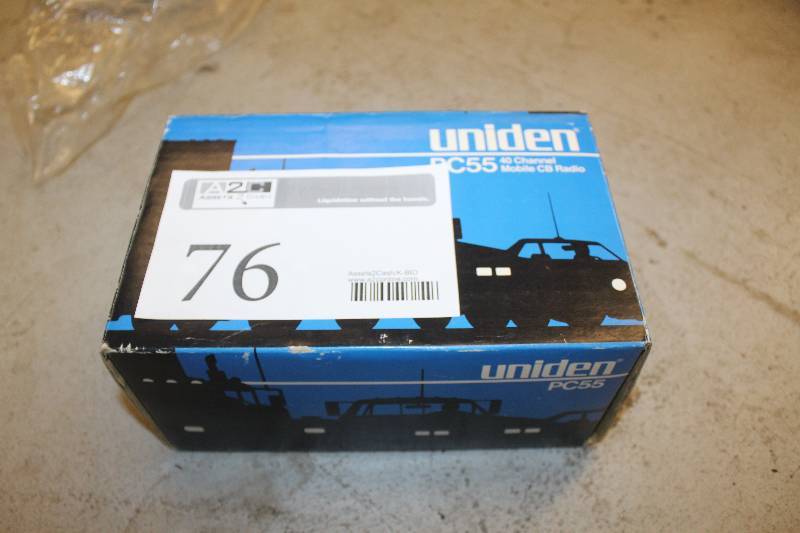 lot 76 image: Uniden 40-Channel CB Radio