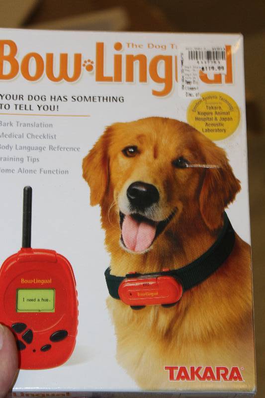 lot 103 image: Takara Bow-Lingual Dog Translator