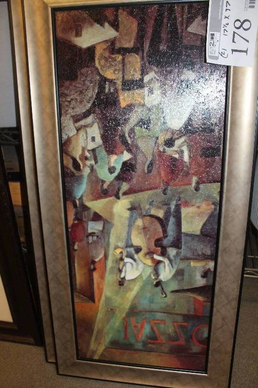lot 178 image: Lot of (2) Framed Wall Art
