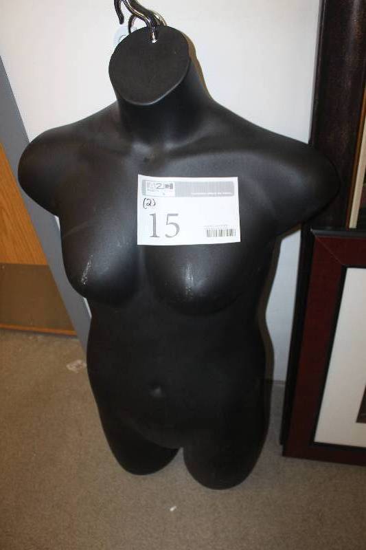 lot 15 image: Lot of (2) Female Mannequins